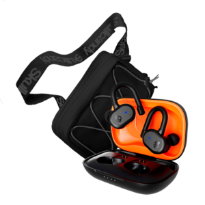 Black/Orange + Side Bag